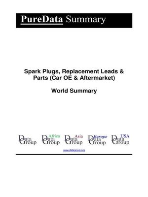 cover image of Spark Plugs, Replacement Leads & Parts (Car OE & Aftermarket) World Summary